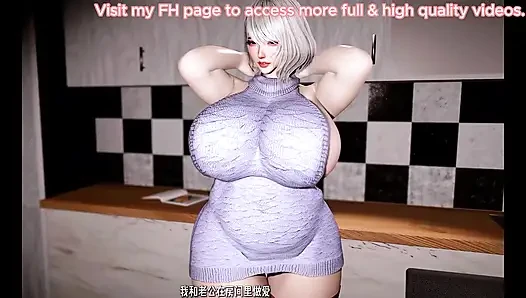 Göttin in thicc Form- 3D animation hentai