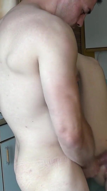 Must-see moment from "Pussy shaved before Fuck - Skinny German Nicky tricked Guy to Sex"