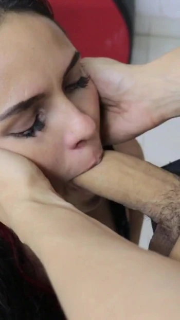 Jaw-dropping moment from "stepbrother disguises himself as a thief, enters my room and makes me suck his dick"