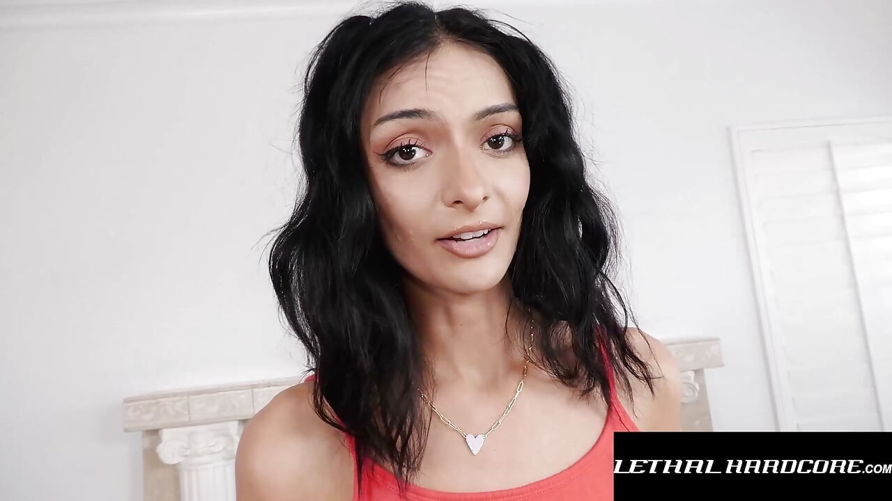 LETHAL HARDCORE - Layne James Brunette Babe Sloppy Blowjob & Doggystyle Fuck