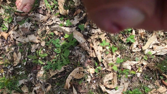 Nudo nel bosco