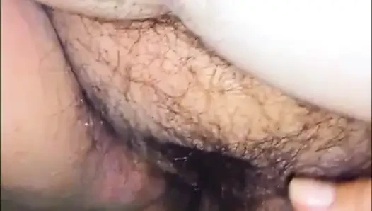 Best moments of my wife's fat and hairy pussy