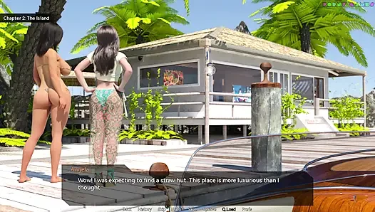 Honeymoon Island by Tk8000 - Alone in a Tropical with Your Horny Stepsis 1