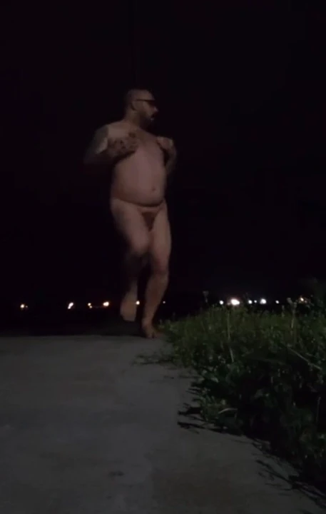 Dancing outside