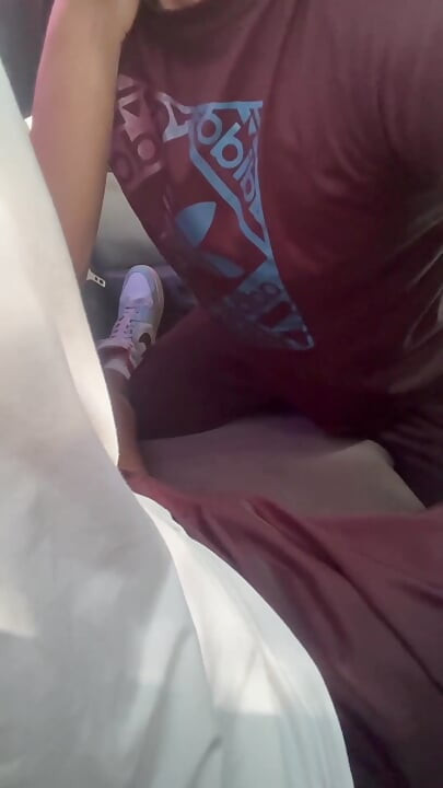 Suckig My Sweaty Straight Friend in the Car After His Game, Swallow All the Cum