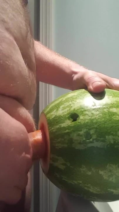 Big Thick Young Cock Bangs Watermelon