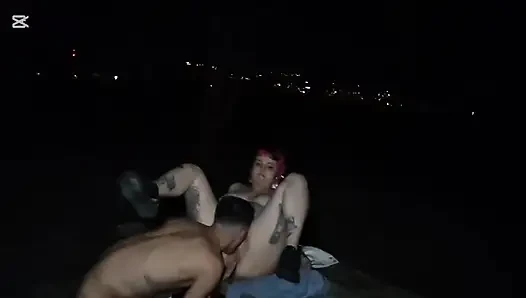 The Galician Girl Catches Me Masturbating at the Viewpoint and I End up Giving Her a Good Pounding with My Big Cock