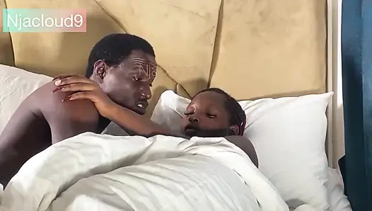 Trending video von pastor-ehefrau in einem hotelzimmer mit einem kirchenmitglied