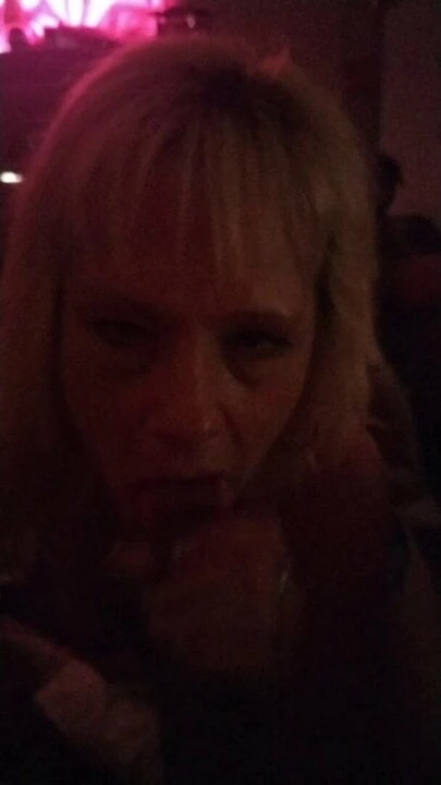 Blonde mature takes huge facial from bbc