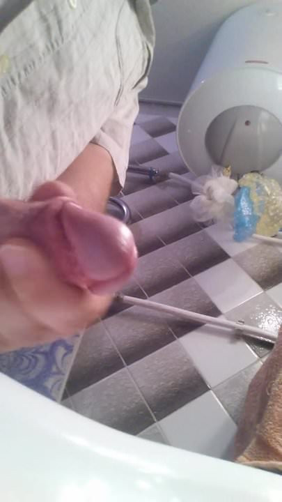 Closeup cumshot
