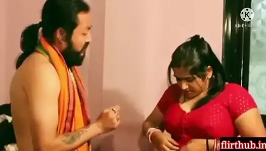 Mallu bhabi fucked by Hindu monk BaBa