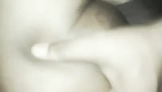 Throwing the stuff in her sister-in-law's mouth
