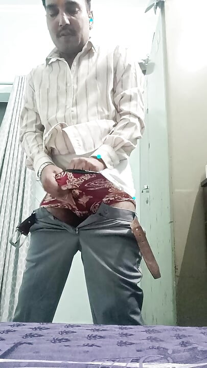 Indian desi man enjoy shower and masterbation show with neighbour