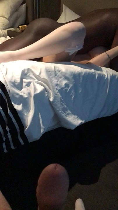 Whiteboy jacking and watching