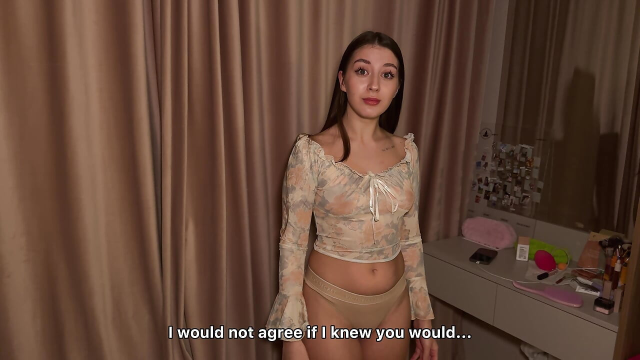 Step Sis Boyfriend Didn't Know That I Fucked Her and Cum Inside Before She Left Home for the Party With Him..