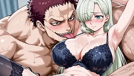 Katakuri (OP) x Elizabeth (SDS)