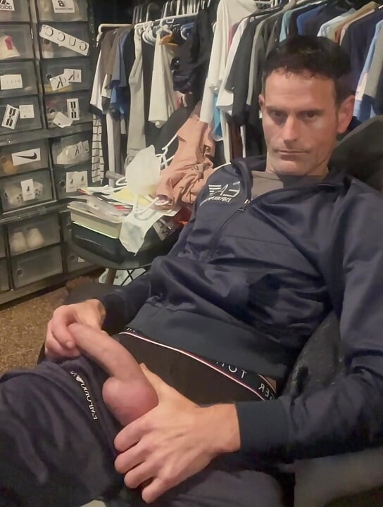 Mike masturbating again