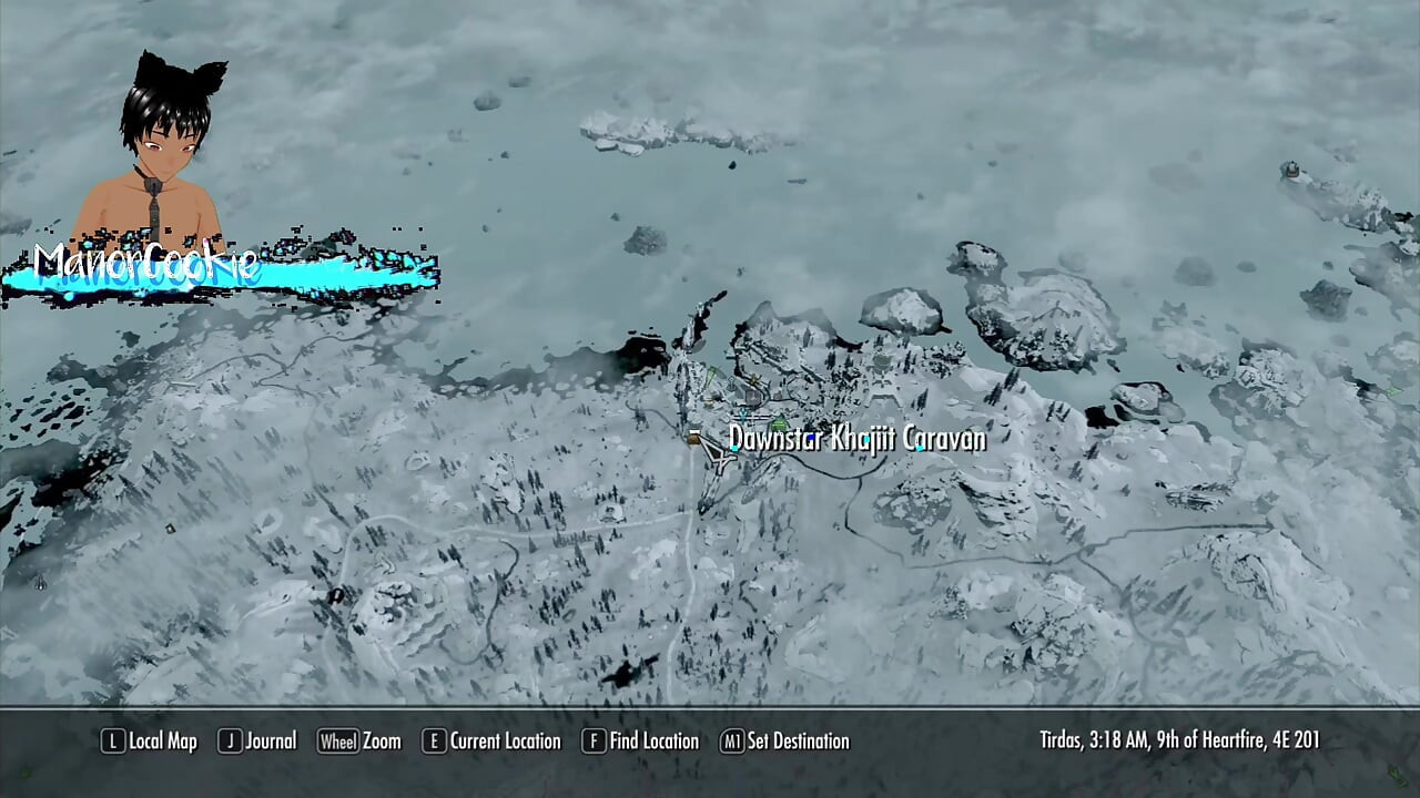 Skyrim B and L mod - Some more exploring and even a cave, time for some ladies
