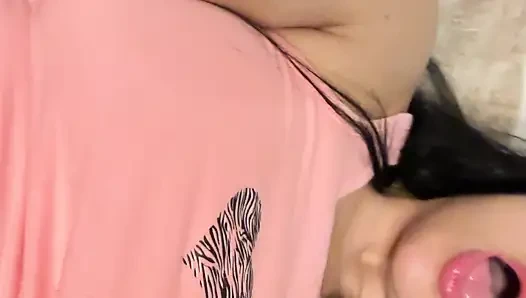 Big pink tits teen jerks off her dirty wet pussy