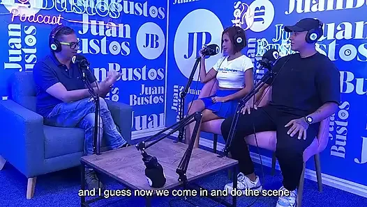 Pengacara seksi aishadanveer ngentot tahanan di podcast Juan Bustos