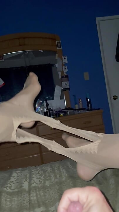Nude crotchless