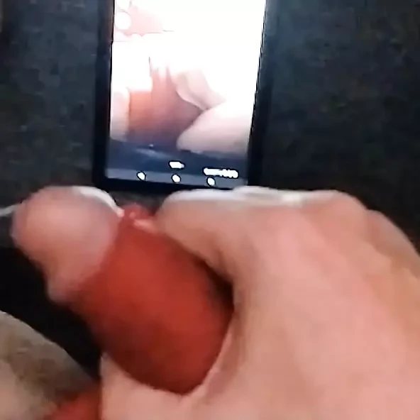 Grandpa wanking pre cum flying and massive gush of jizz alternative view