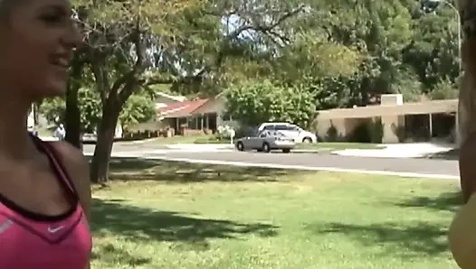 Loving Kittens Scene-4_a Couple of Blonde, Big-bootied Lesbians Like to Cum with a Dildo