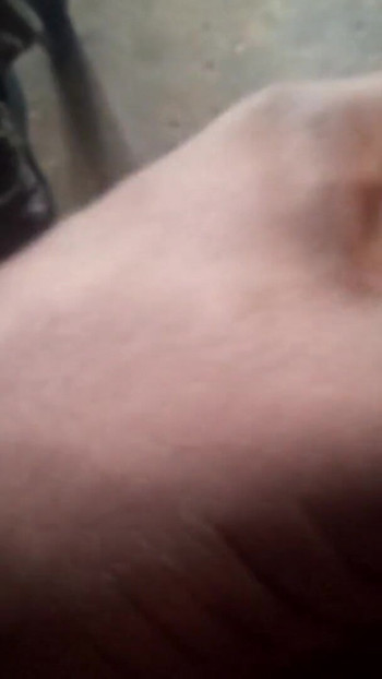 Captivating moment from "See how I delete myself they touch my thing see how my penis big and I am mentally needs so much"