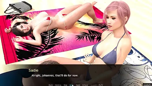 Mia ile summer #5: Sadie'yi duşta siktim