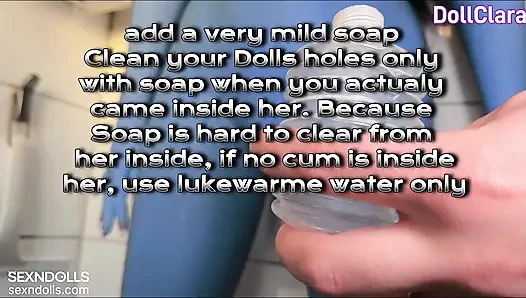 Behind The Scenes: Cleaning & Maintaining a Sex Doll
