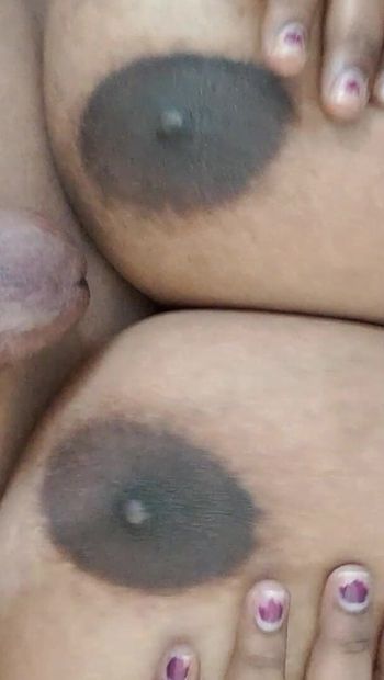 Hot Boobs with Big pennis cum shot massage