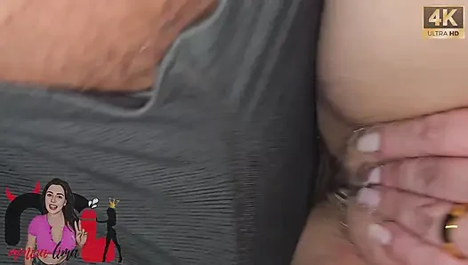 My Ass Was Destroyed by the Black Cock and the Cuckold Still Left Me Clean!