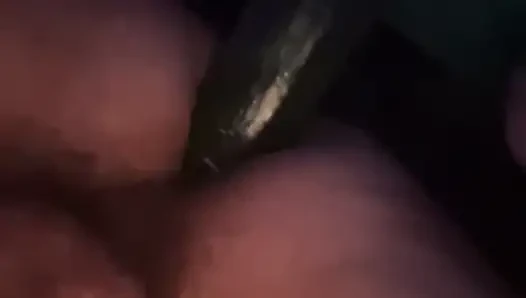 Young Virgin's Sinking a Cucumber