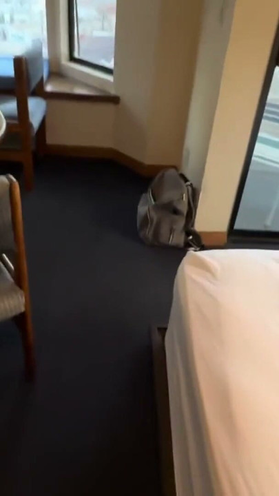 Sexy coworker really enjoys cheating and get fucked in an ocean view motel | Clip 2