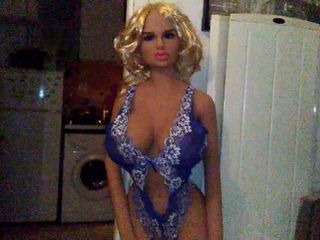 -Me and my sublime tpe sex doll posing for me ....