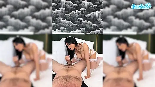 Tante semok romi rain dientot dan dicrot di muka di hari pernikahannya