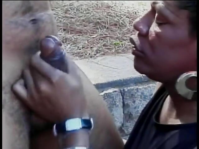 Black shemale Vinicius with big jugs is fond of riding hard pole of her boyfriend on the small glade