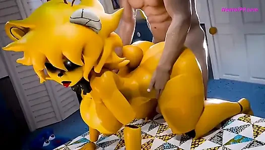 Altın gece seksi (çizgi film parodi)