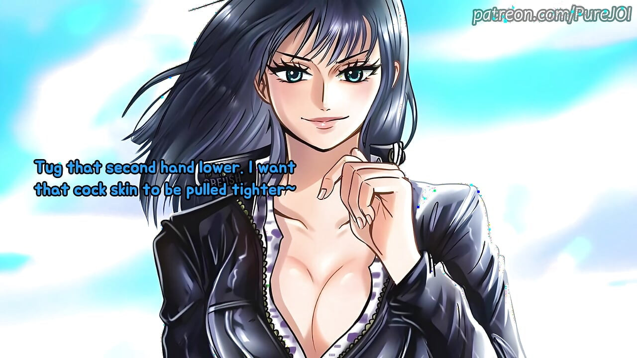 Udowodnij Nico Robin, że zasługujesz na bycie jej osobistym sługą (CBT JOI)