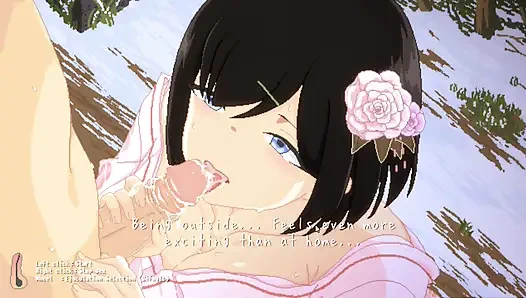 Hentai Game – Busty Babe in Winter Heat - Intense Sex & Blowjob