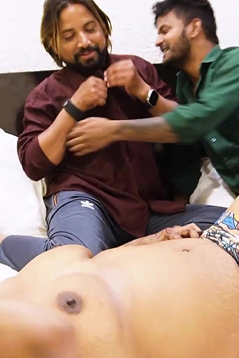 Indian Desi Sexy Beautiful Girl Enjoying and Fucking Hard with Her Two Boyfreind