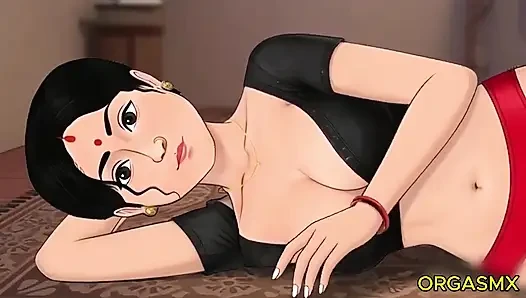 Pertemuan penuh gairah di kamar mandi sama istri desa india yang penuh gairah