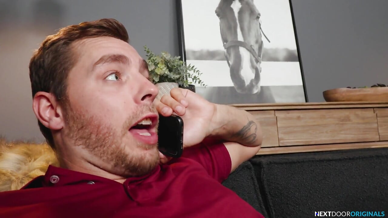 Sulky Latino Hunk Fucks Hot BF During Phone Interview - Carter Woods, Damien Cruz - Nextdoorstudios