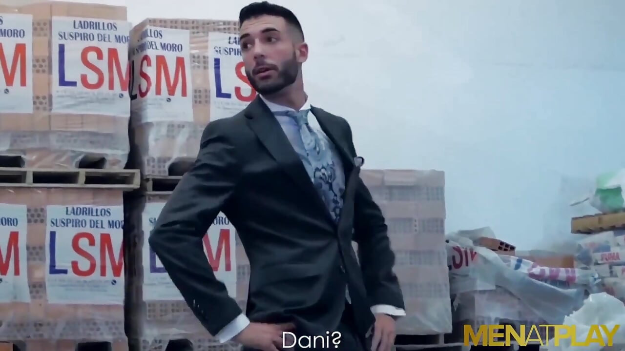 Menatplay suited Dani Robles and Hugo Castellano anal fuck
