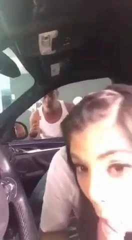 Caught giving a nice blowjob