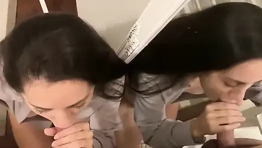 Erkek arkadaşım kendi çocuğunu ağzıma ve doğum günüm için doldurdu