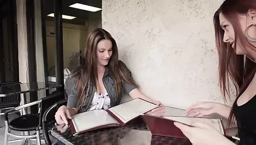 Samantha Ryan and Karlie Montana are eager lesbians who