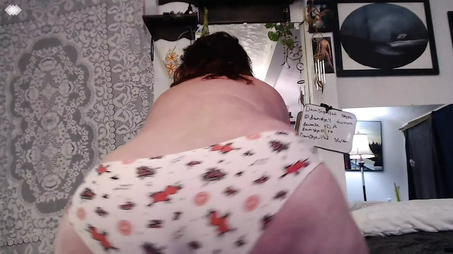 V258 Who Wants to Watch Me Change My Panties?