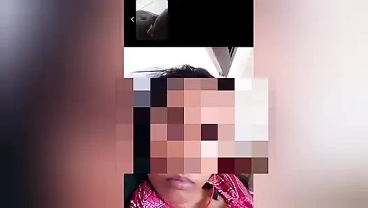 Video call sex Indian wife bhabhi ji ka mu me lena bhabhi