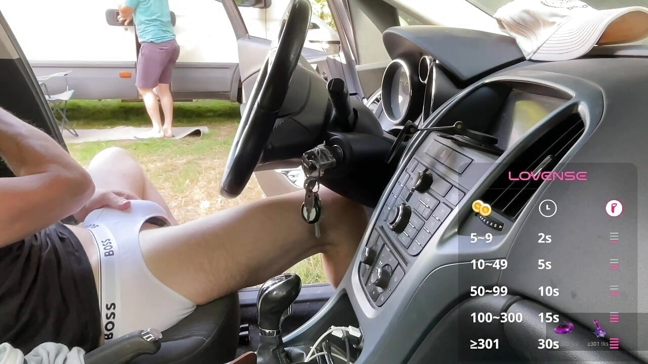 Outra aventura no carro de verão
